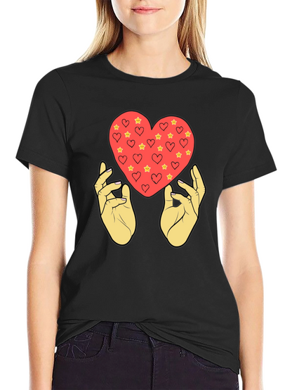 Heart Hands Graphic T-Shirt