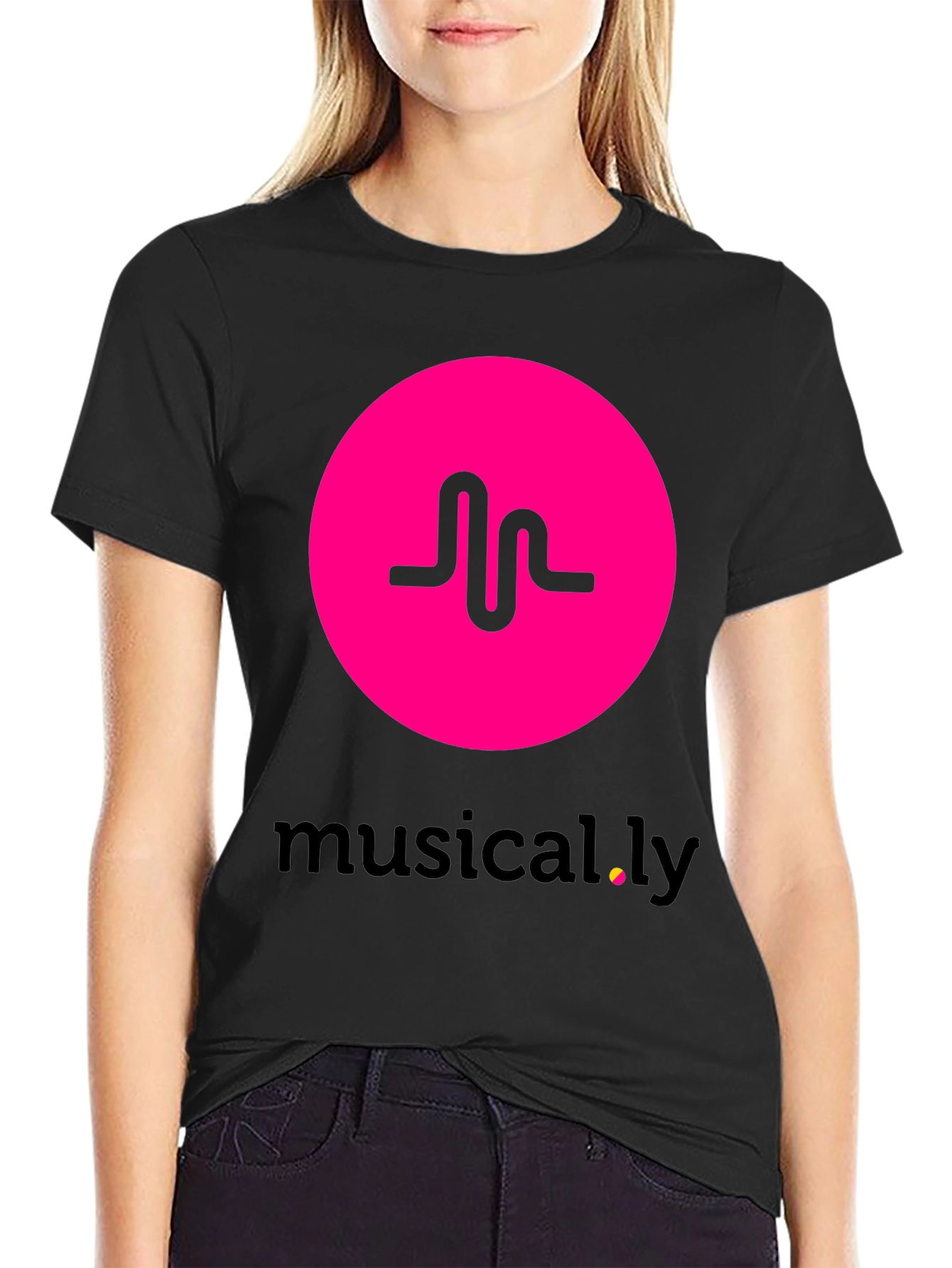 Musical.ly Black T-Shirt