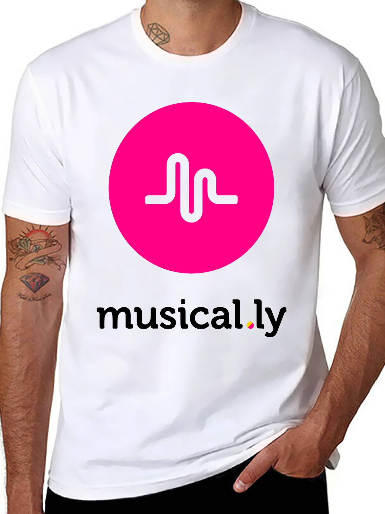 Musical.ly Black T-Shirt