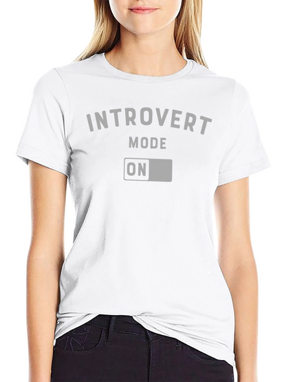 Introvert Mode ON Graphic T-Shirt