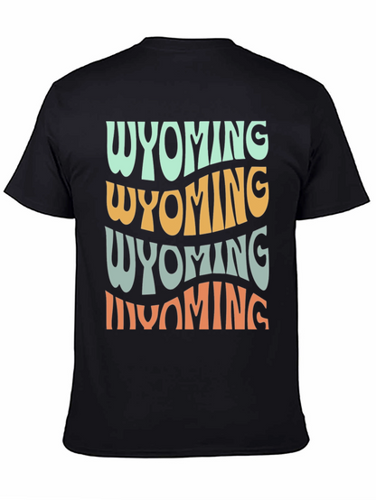 Retro Wyoming T-Shirt - Soft Cotton Graphic Tee