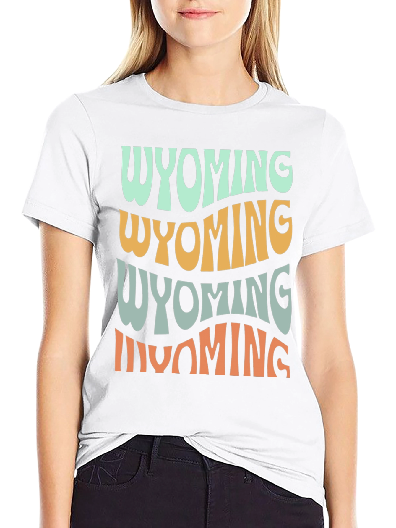 Retro Wyoming T-Shirt - Soft Cotton Graphic Tee