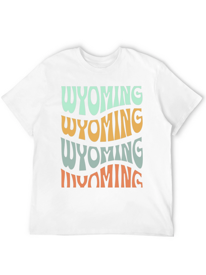 Retro Wyoming T-Shirt - Soft Cotton Graphic Tee