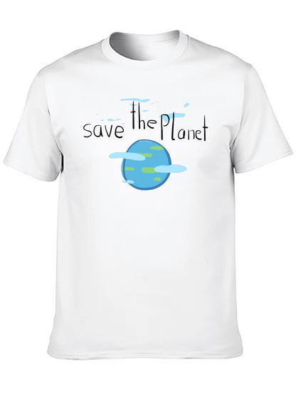 Save the Planet Earth T-Shirt - Environmental Awareness