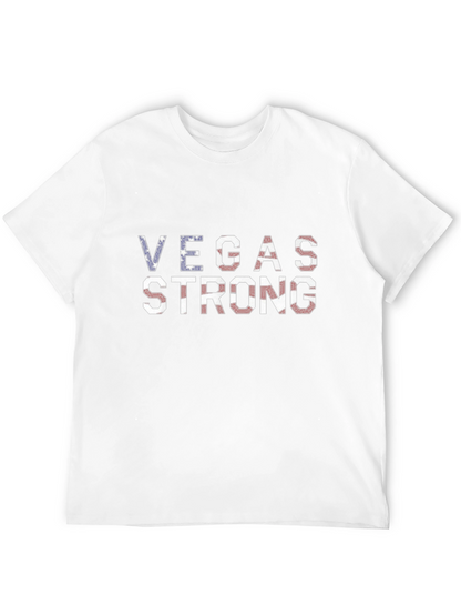 Vegas Strong Graphic T-Shirt Patriotic Tee