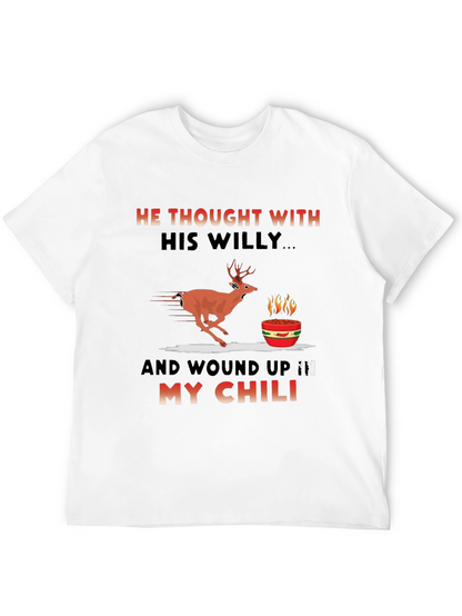 Humorous Deer Chili T-Shirt
