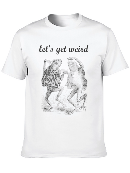 Lets Get Weird Frogs Graphic Tee