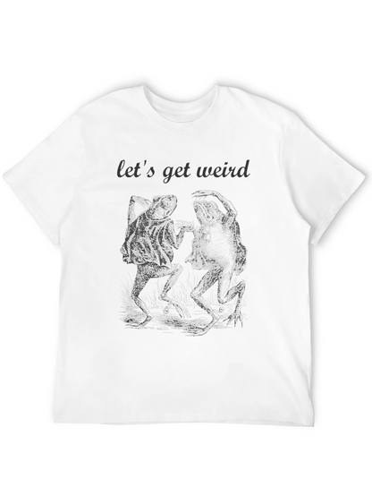 Lets Get Weird Frogs Graphic Tee