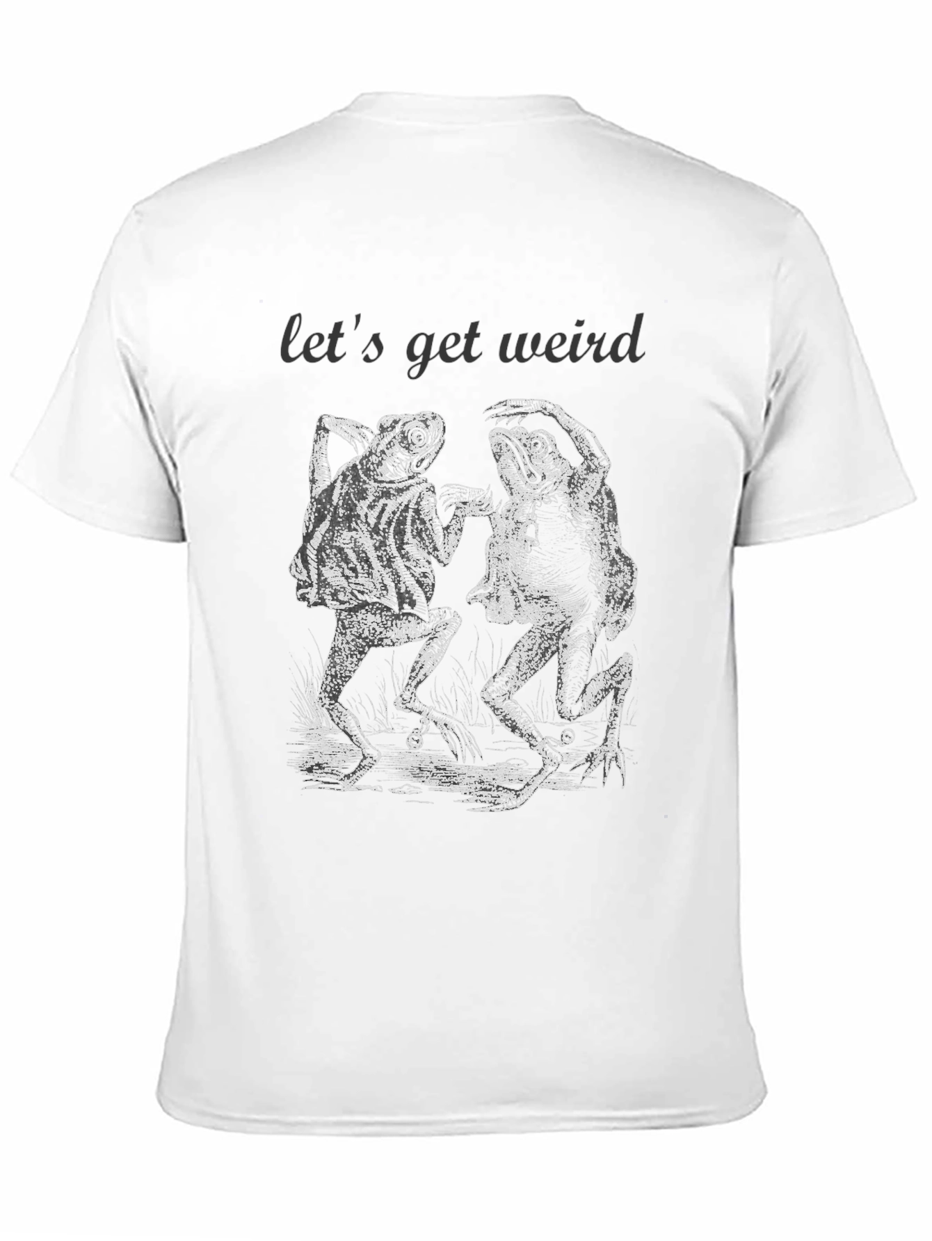 Lets Get Weird Frogs Graphic Tee