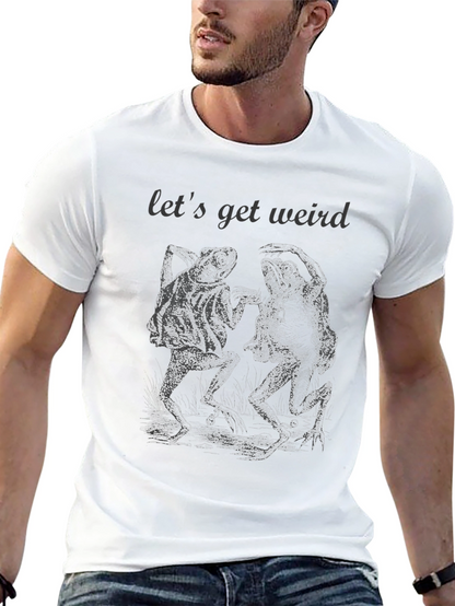Lets Get Weird Frogs Graphic Tee