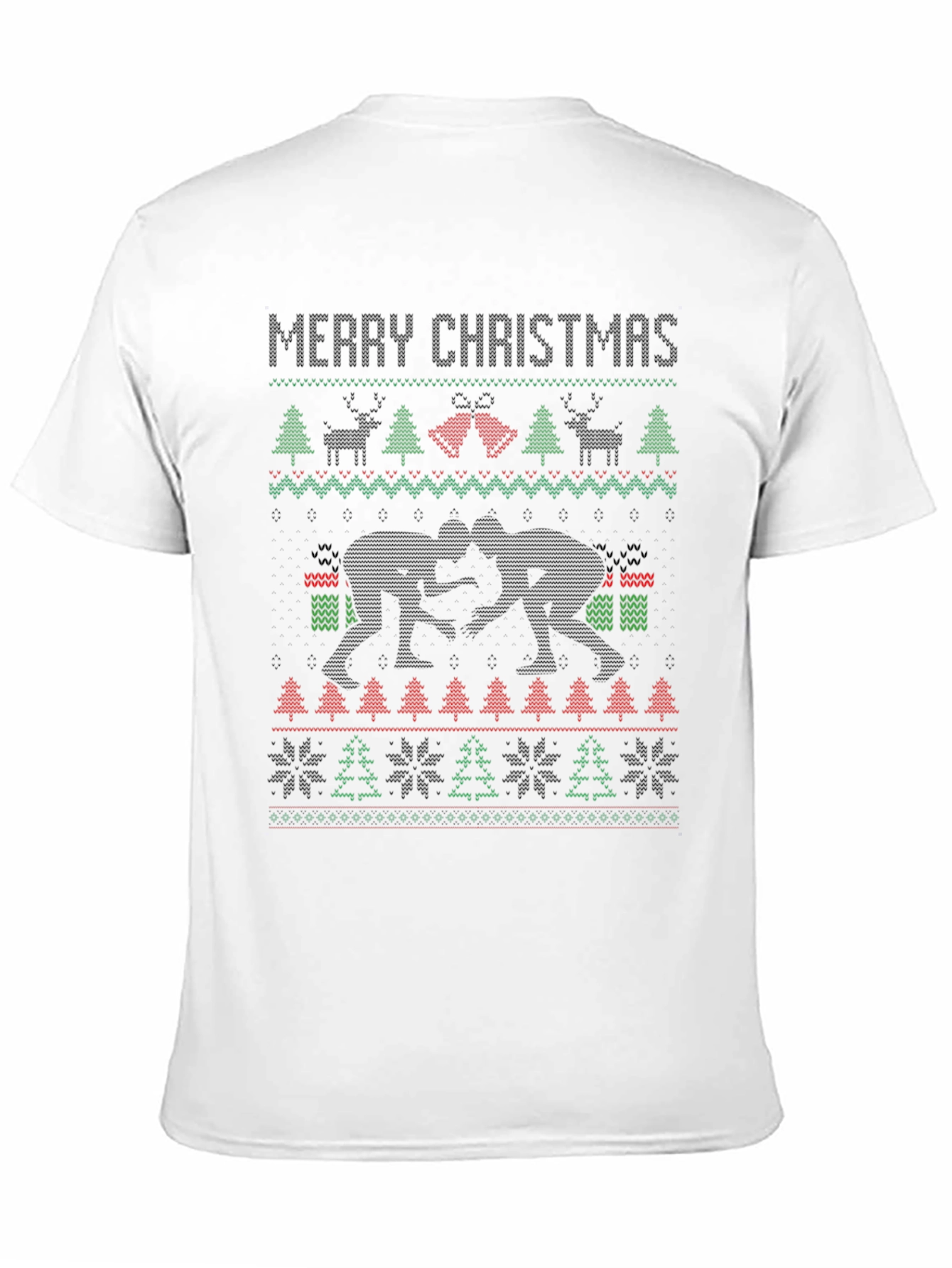 Merry Christmas Wrestling Ugly Sweater T-Shirt