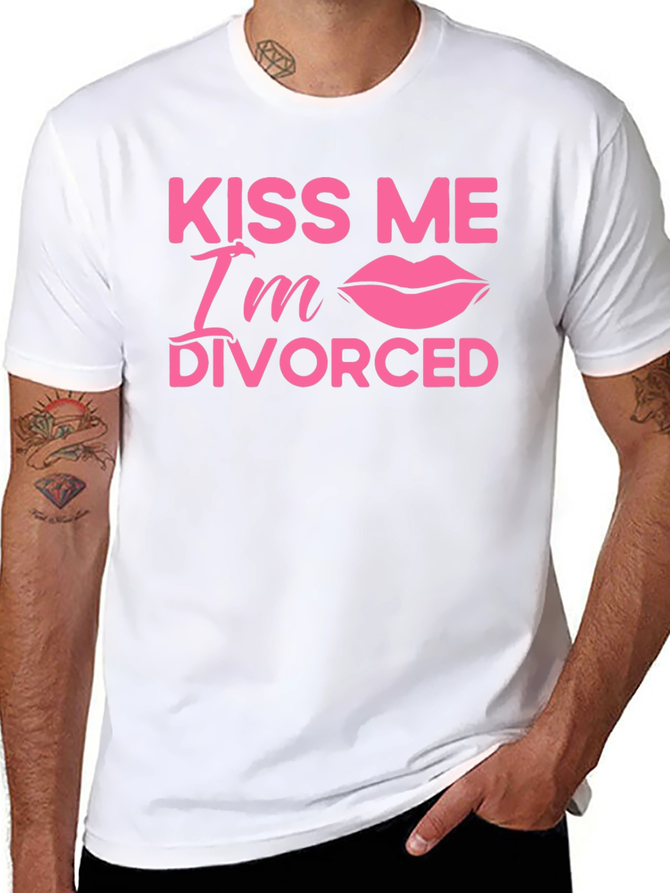 Kiss Me Im Divorced T-Shirt