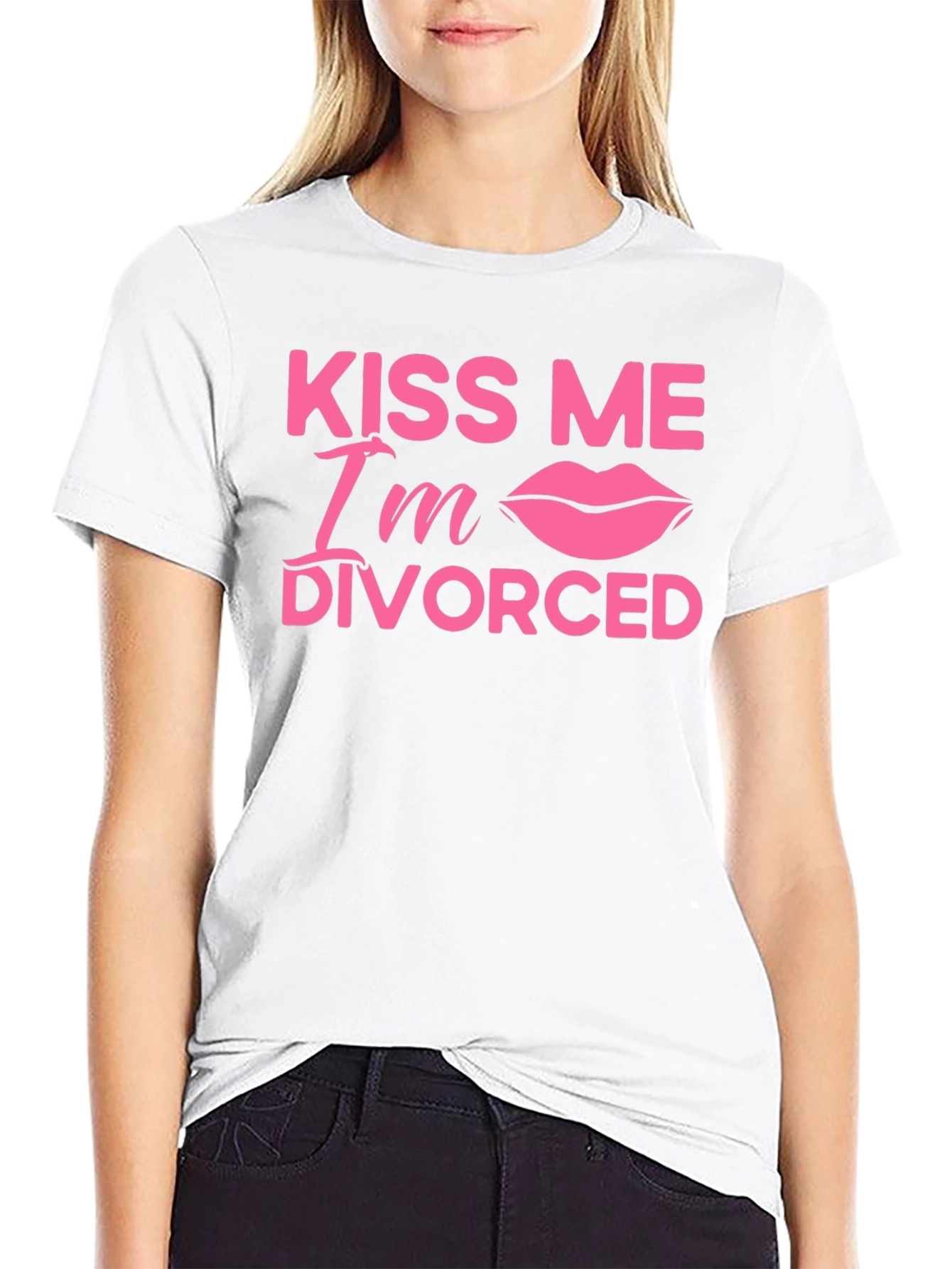Kiss Me Im Divorced T-Shirt