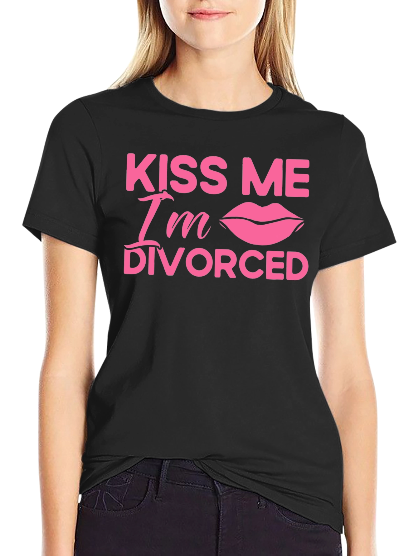 Kiss Me Im Divorced T-Shirt