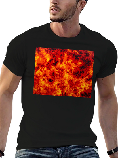 Inferno T-Shirt - Fiery Graphic Tee