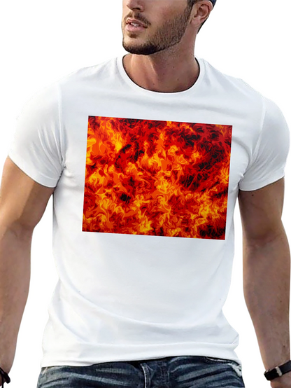 Inferno T-Shirt - Fiery Graphic Tee