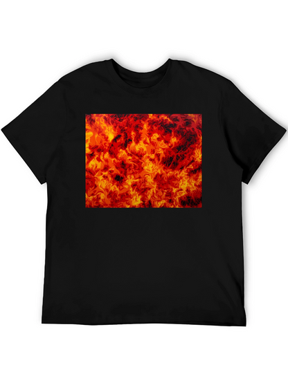 Inferno T-Shirt - Fiery Graphic Tee