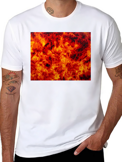 Inferno T-Shirt - Fiery Graphic Tee