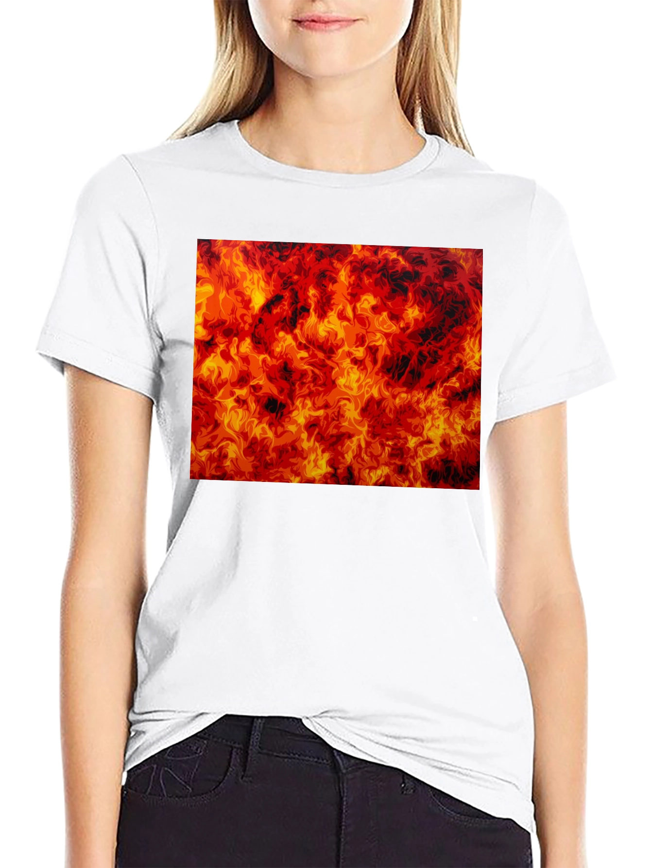 Inferno T-Shirt - Fiery Graphic Tee