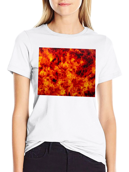 Inferno T-Shirt - Fiery Graphic Tee