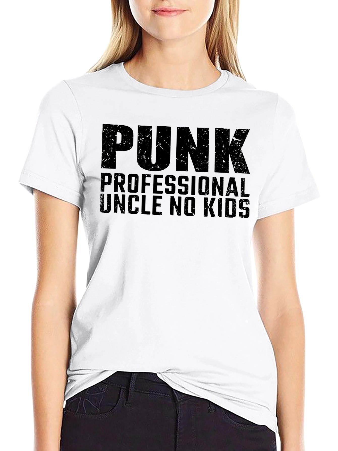 Punk Professional Uncle No Kids T-Shirt