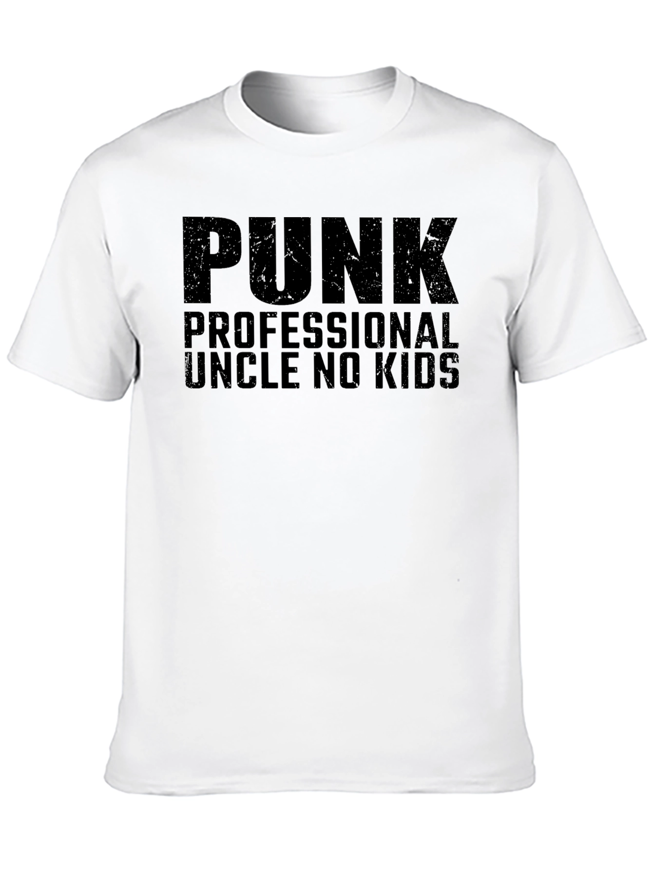 Punk Professional Uncle No Kids T-Shirt