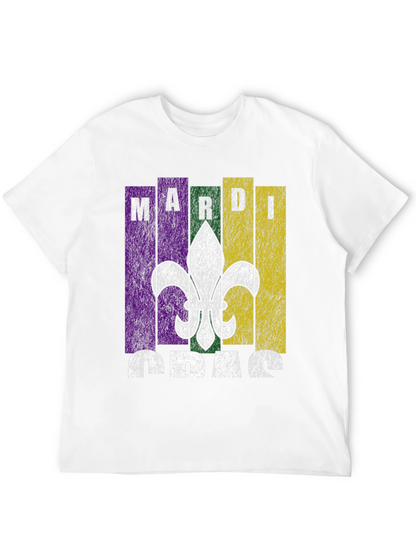 Mardi Gras T-Shirt Fleur De Lis