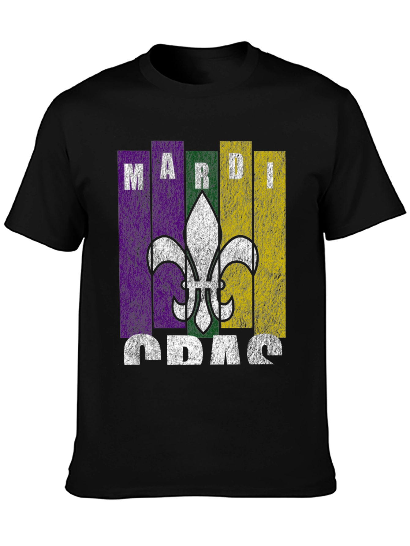 Mardi Gras T-Shirt Fleur De Lis