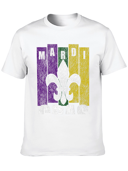 Mardi Gras T-Shirt Fleur De Lis