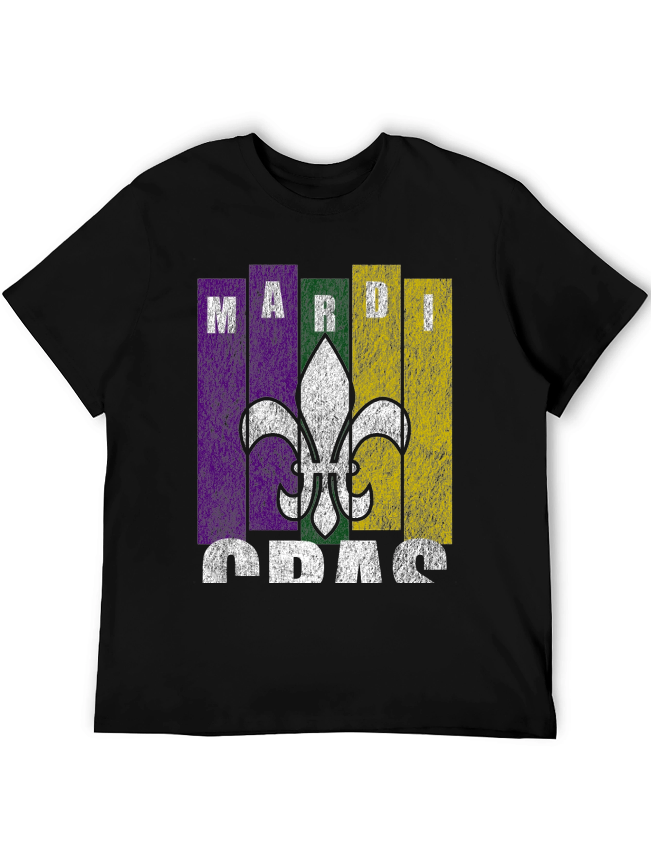 Mardi Gras T-Shirt Fleur De Lis