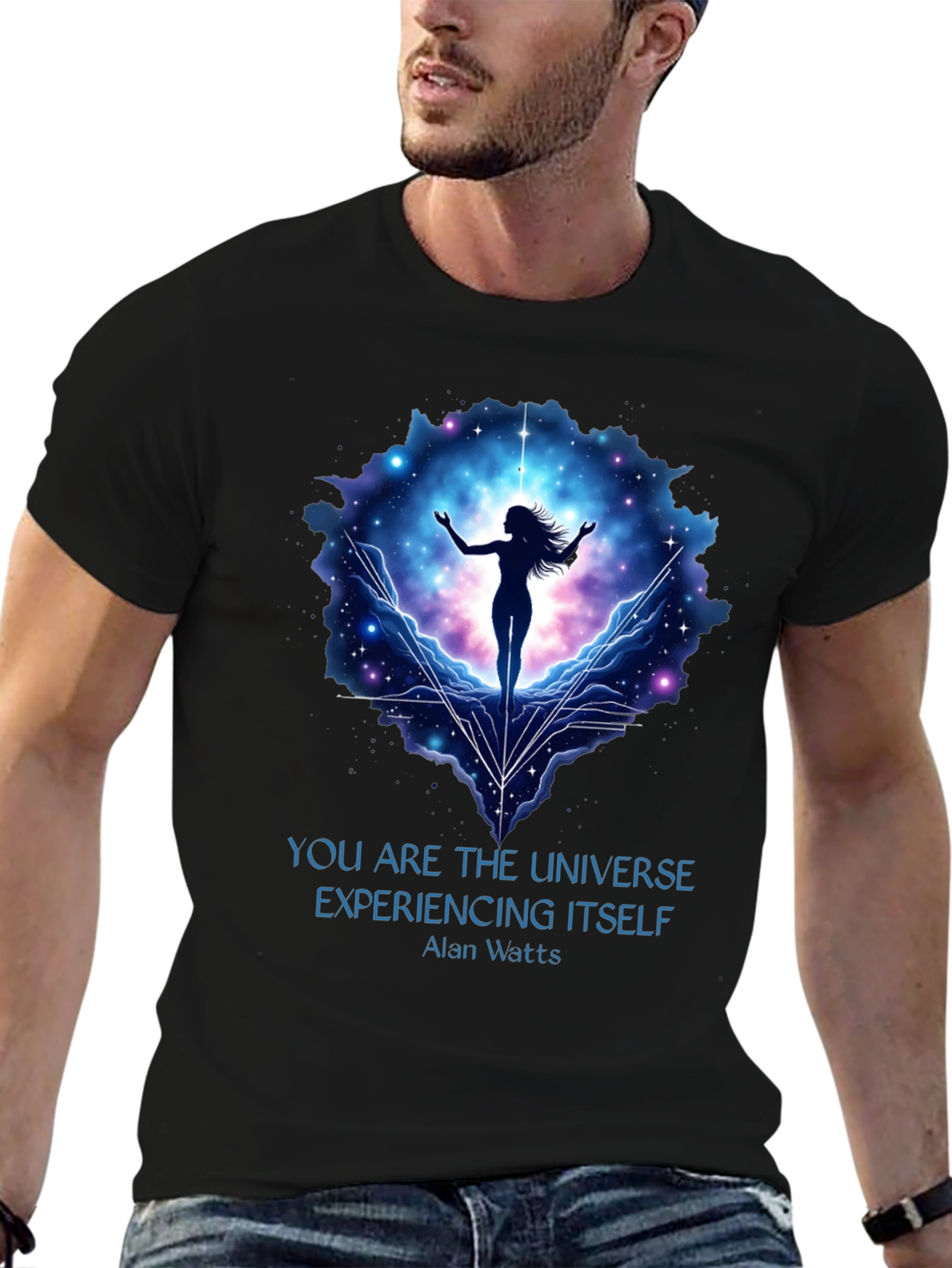 Universe Experience T-Shirt - Alan Watts Quote