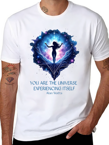 Universe Experience T-Shirt - Alan Watts Quote