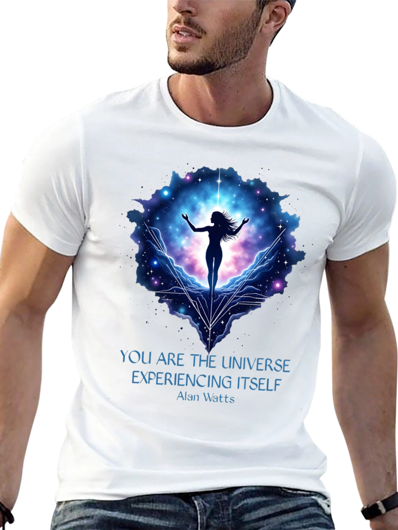 Universe Experience T-Shirt - Alan Watts Quote