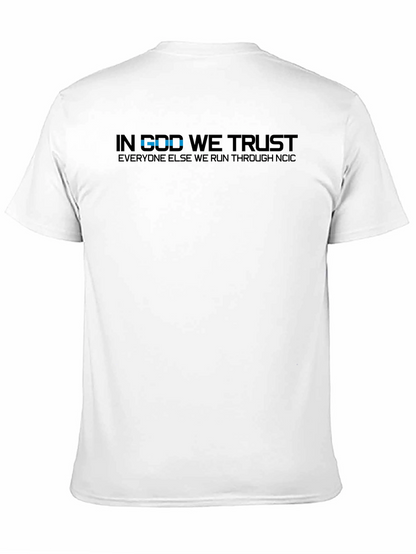 NCIC In God We Trust Graphic T-Shirt