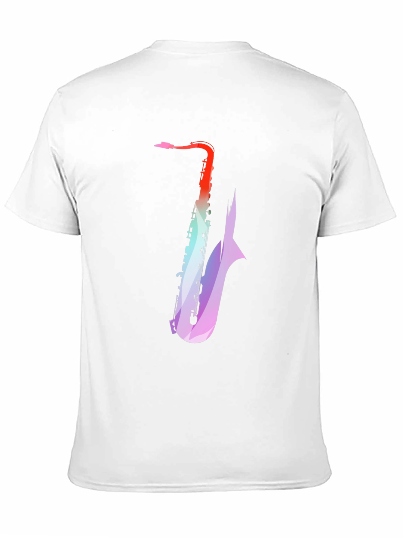Saxophone Graphic Tee - Stylish Music Lover T-Shirt