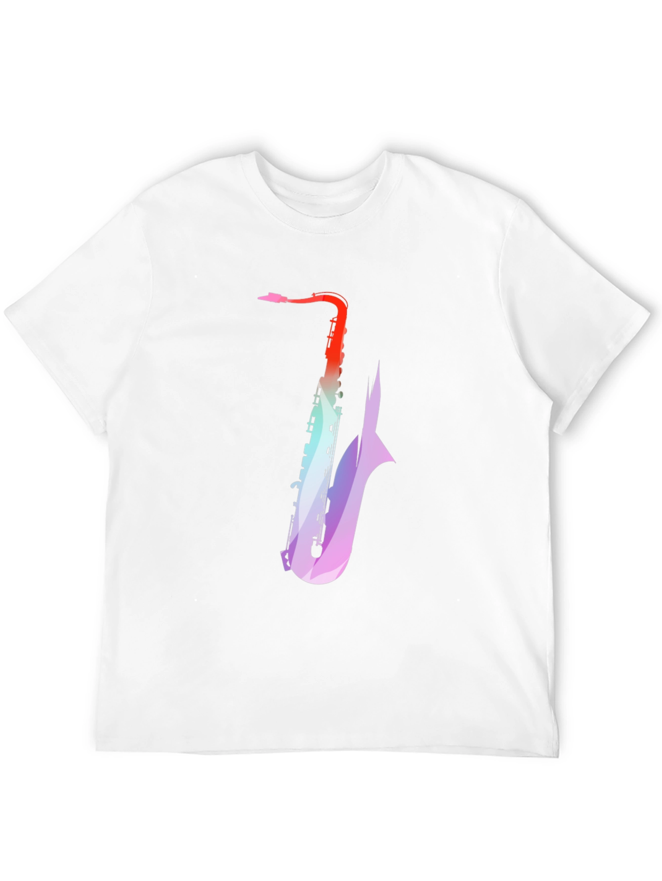 Saxophone Graphic Tee - Stylish Music Lover T-Shirt