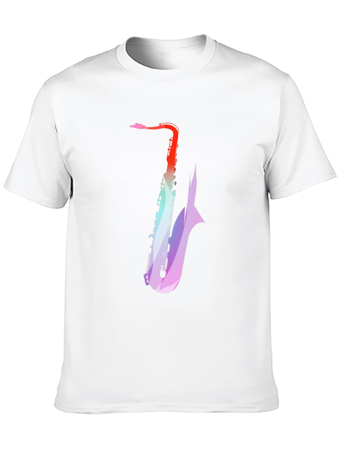 Saxophone Graphic Tee - Stylish Music Lover T-Shirt