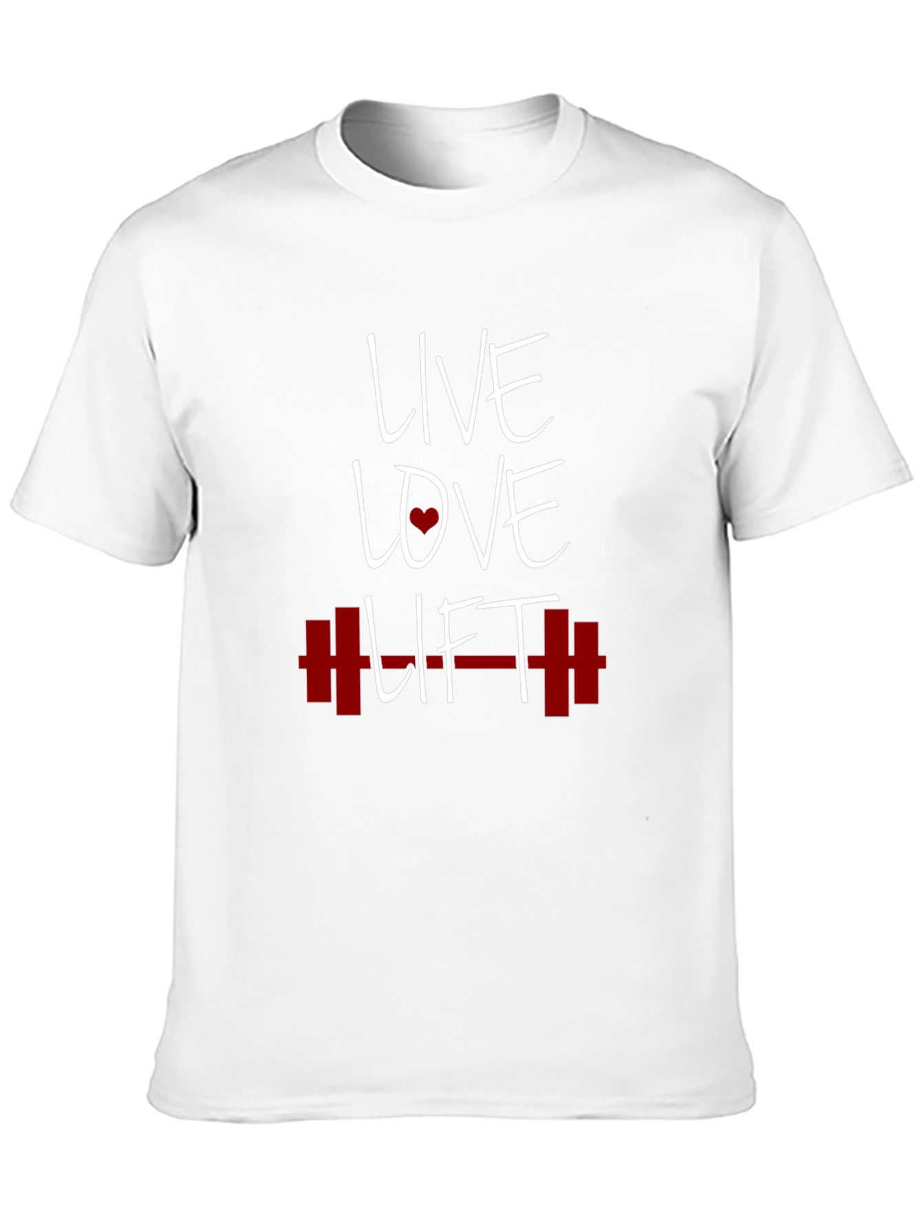 Live Love Lift Graphic Tee - Black Gym T-Shirt