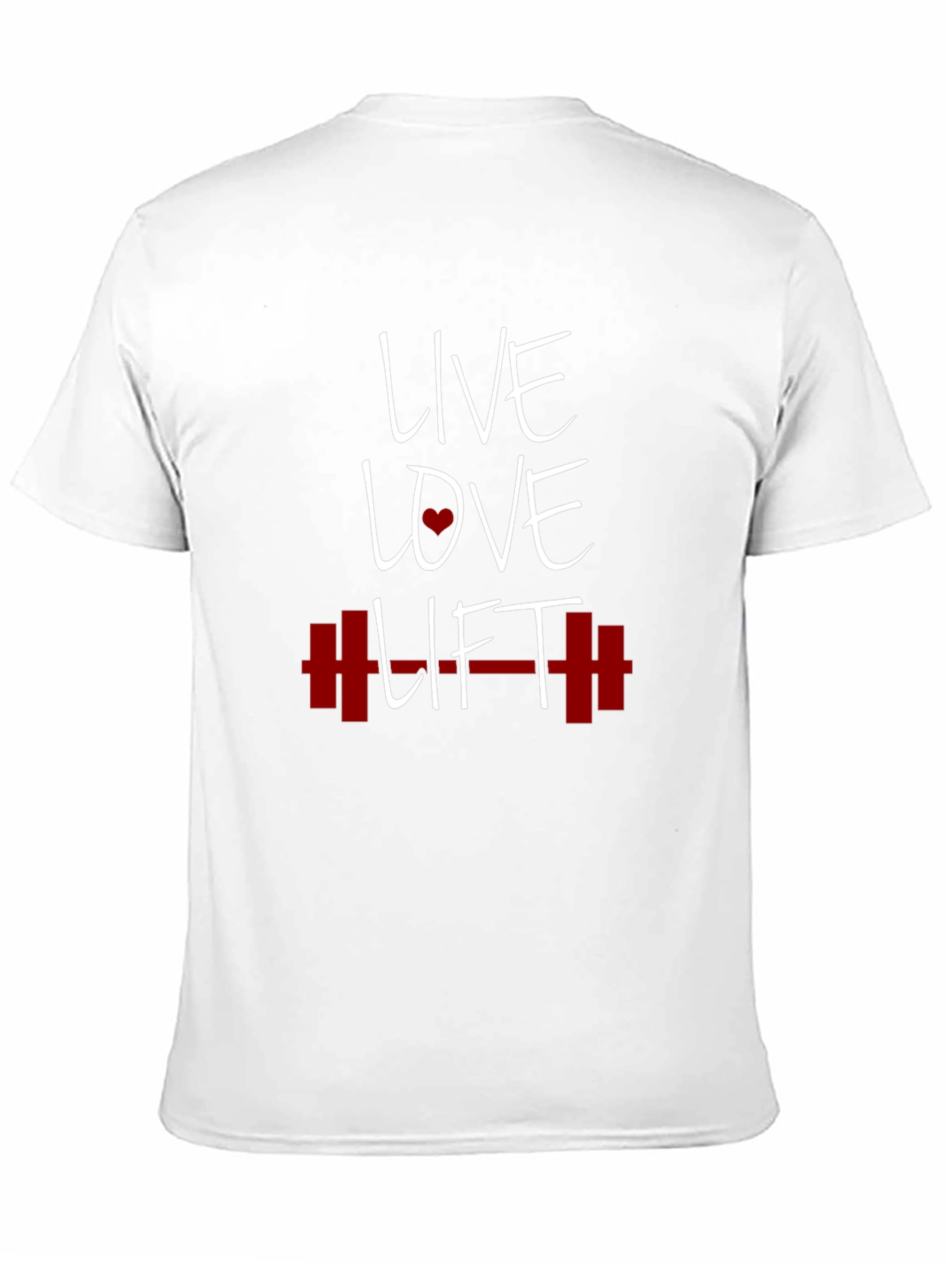 Live Love Lift Graphic Tee - Black Gym T-Shirt
