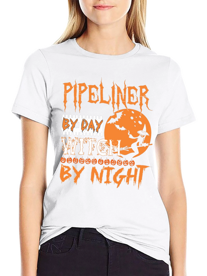Pipeliner Witch Halloween T-Shirt