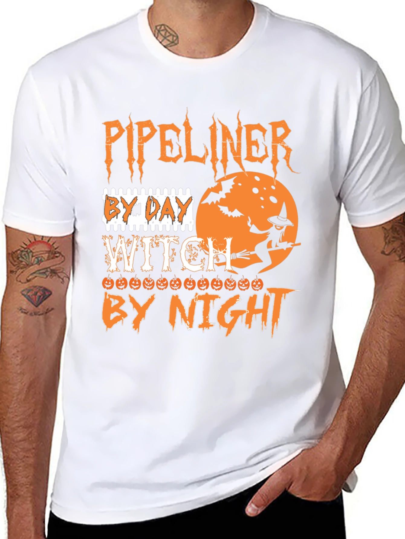 Pipeliner Witch Halloween T-Shirt