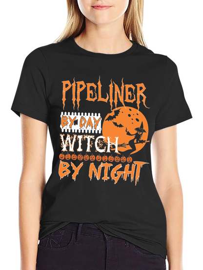 Pipeliner Witch Halloween T-Shirt