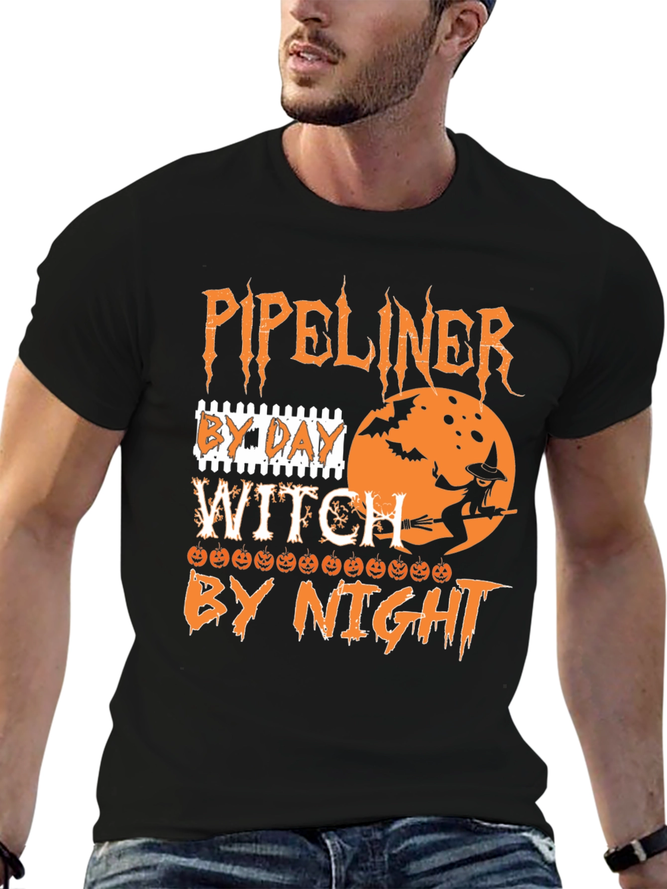Pipeliner Witch Halloween T-Shirt