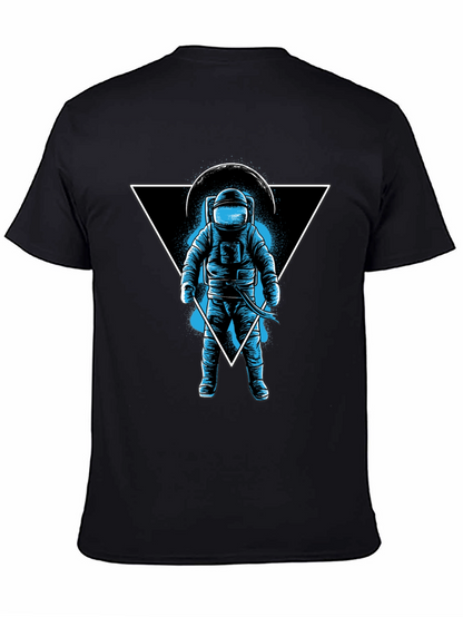 Astronaut Graphic T-Shirt - Unisex Black Tee