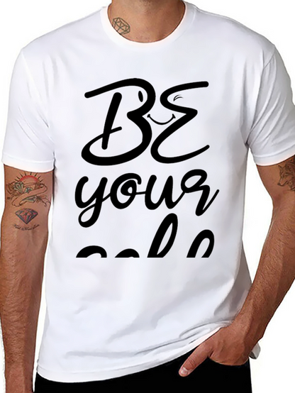 Be Your Goal Black Graphic Tee