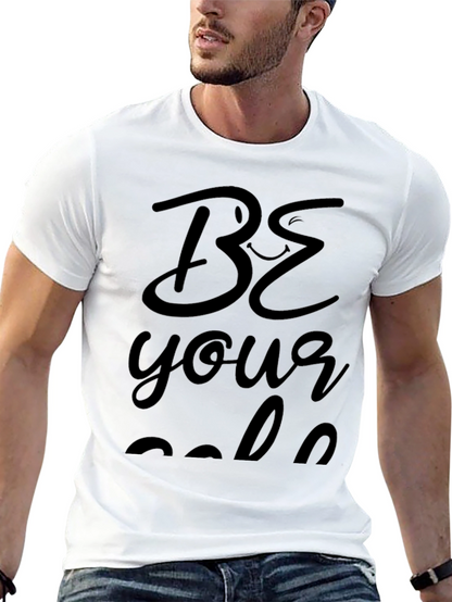 Be Your Goal Black Graphic Tee