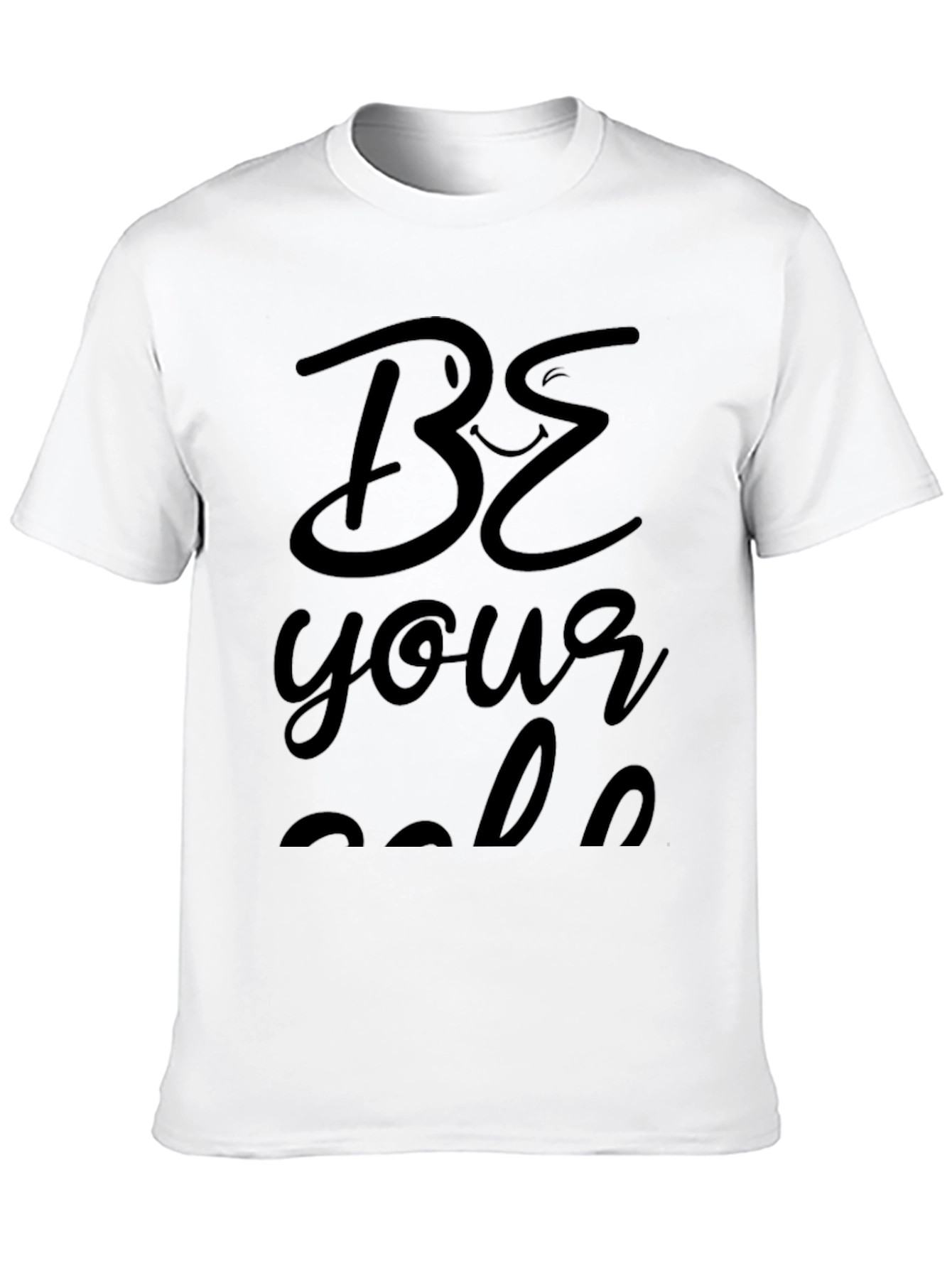 Be Your Goal Black Graphic Tee