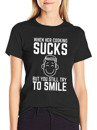 Funny Cooking Sucks T-Shirt