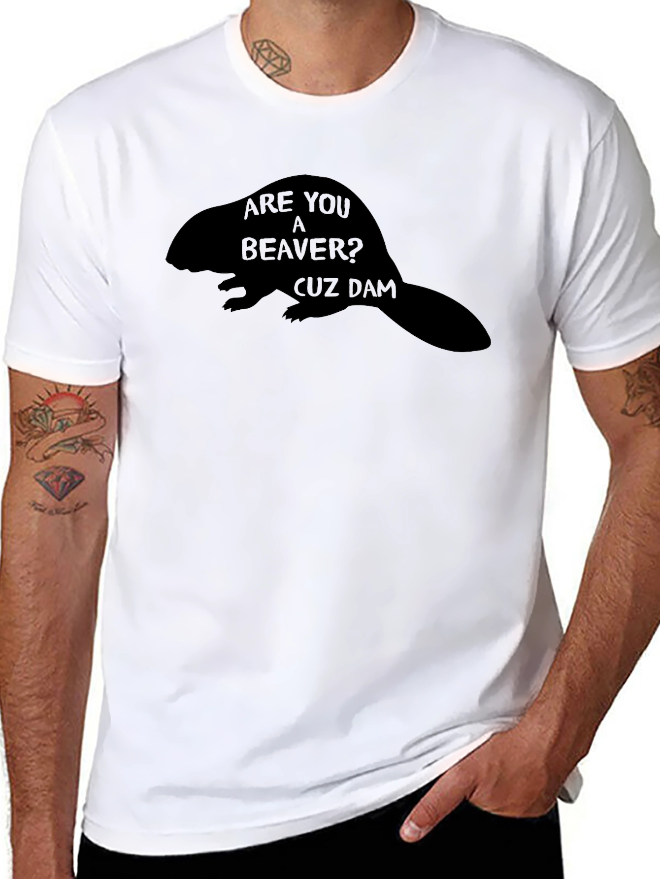 Are You A Beaver? Funny Graphic T-Shirt