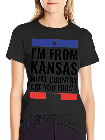 Kansas Pride T-Shirt - Im From Kansas